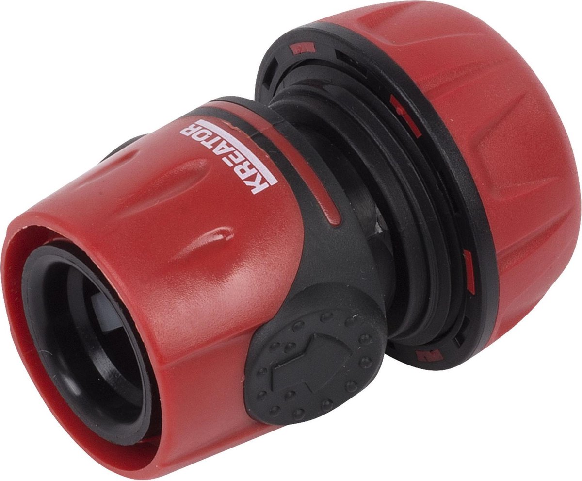 Kreator krtgr6003 slangstuk ø19mm (3 4 ) | snelkoppeling voor tuinslang aan kraan