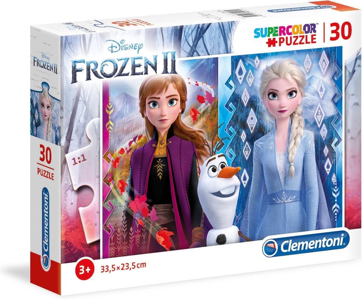 Clementoni jigsaw puzzle Super Color Frozen II, 30st.