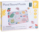 Piscina puzzle in legno dal mondo classico con suono