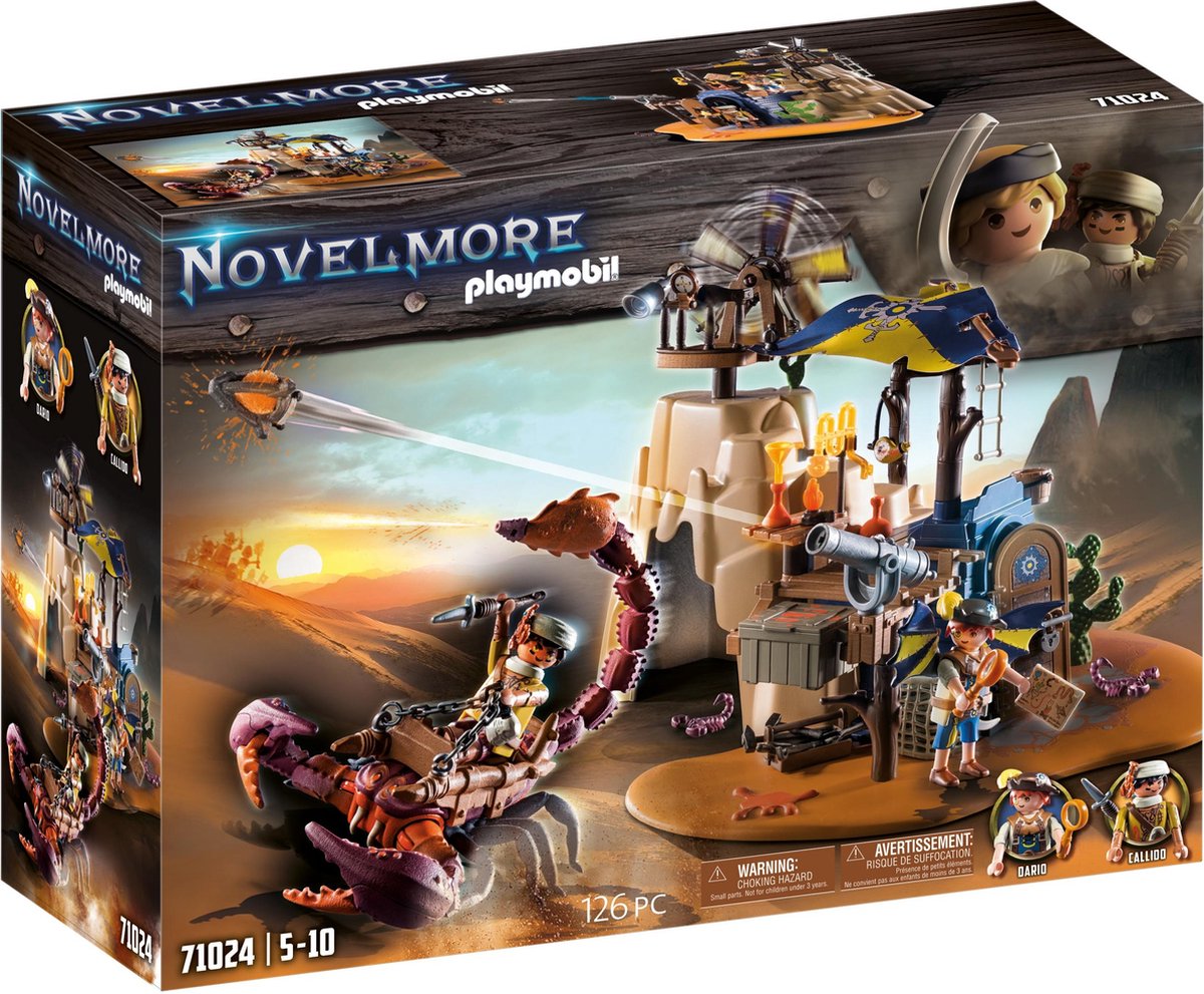 PLAYMOBIL 71024 Nuovemore Sal'ahari Sands - Scorpion Hunt sul relitto