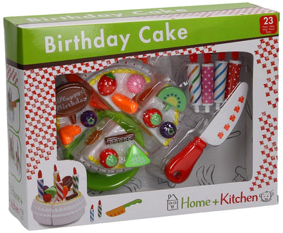Carro de cumpleaños de la cocina del hogar de Johntoy