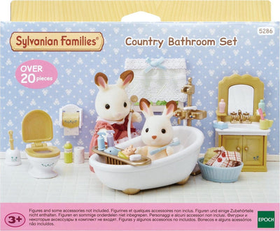 Sylvanian Families 5286 juego de baño muebles para casa de muñecas