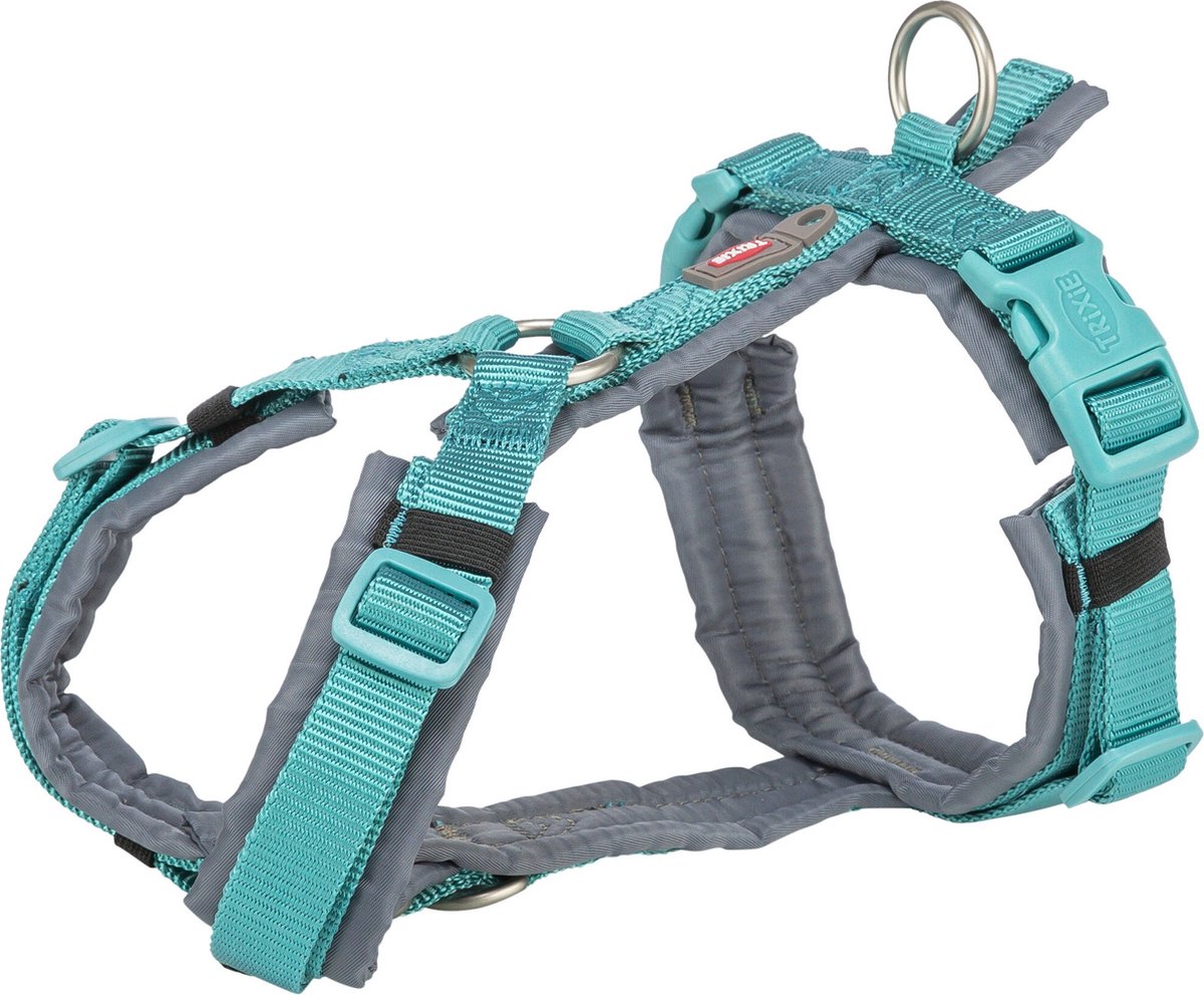 Trixie Dog Harden Premium Trekking Aqua Blue Grafite Gray