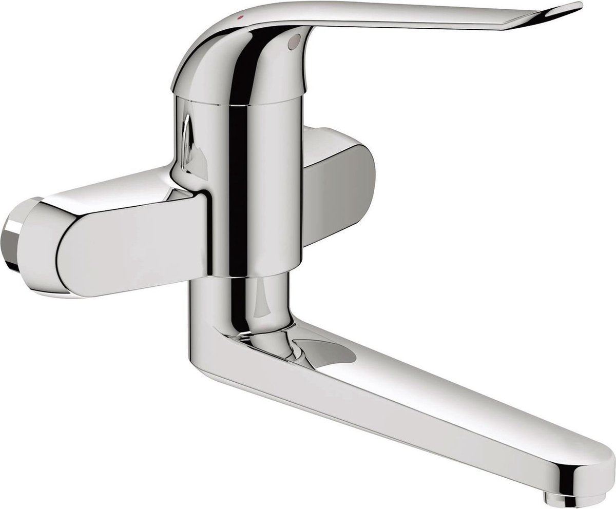 Grohe euro wash basin mixer - wall mounted with chrome coupling