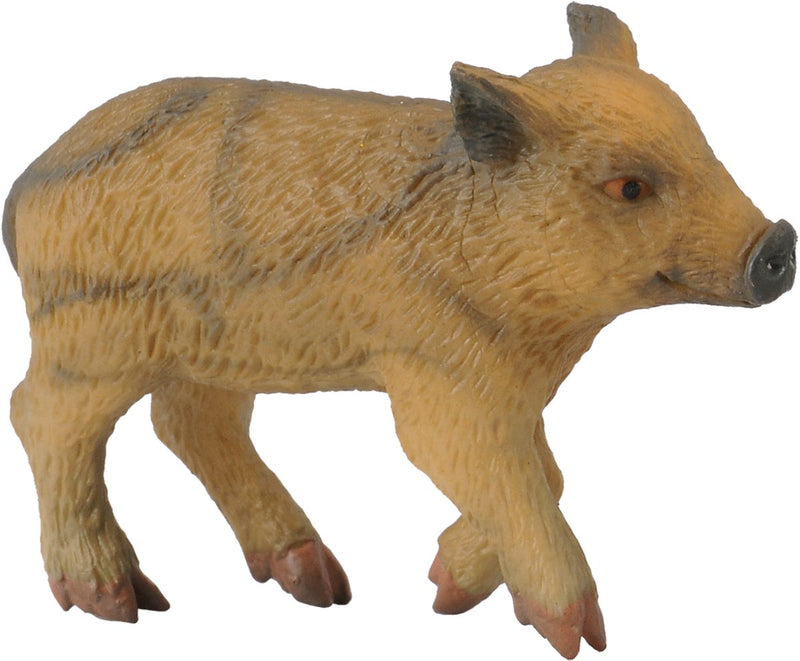 Figura Collecta - cerdo salvaje caminando - (s) - pintado a mano - miniatura