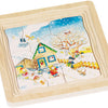 Goki 4-layer puzzle seasons, 54st.