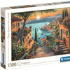 Clementoni Jigsaw Puzzle Art Staircase to the Harbour, 1500st.
