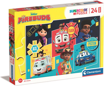 Clementoni - puzzle - 24 maxi pezzi - Disney Firebud - puzzle per bambini - da 3 anni