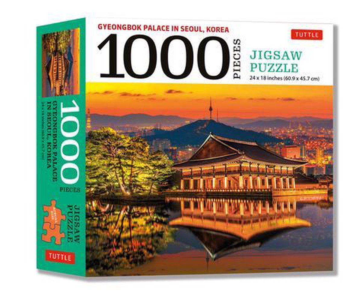 Palacio Gyeongbok en Seúl, Corea - Puzzle de 1000 piezas