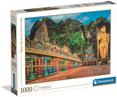 Ty clementoni painted batu caves - colorful caves - puzzle 1000 pieces adults - jigsaw puzzle HQC high quali collection from 12 years