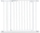 Cancello Hauck Clear Step con chiusura automatica per 2 scale con estensione di 9 cm - da 84 a 89 cm - bianco