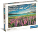Fiori puzzle di Clementoni azzurro sul lago Tekapo, 1500st.