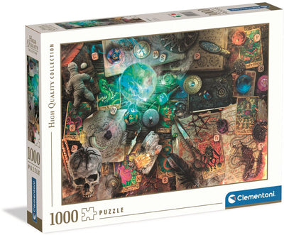 Ty clementoni maleficium - magical fantasy scene - puzzle 1000 pieces adults - jigsaw puzzle HQC high quality collection from 12 years