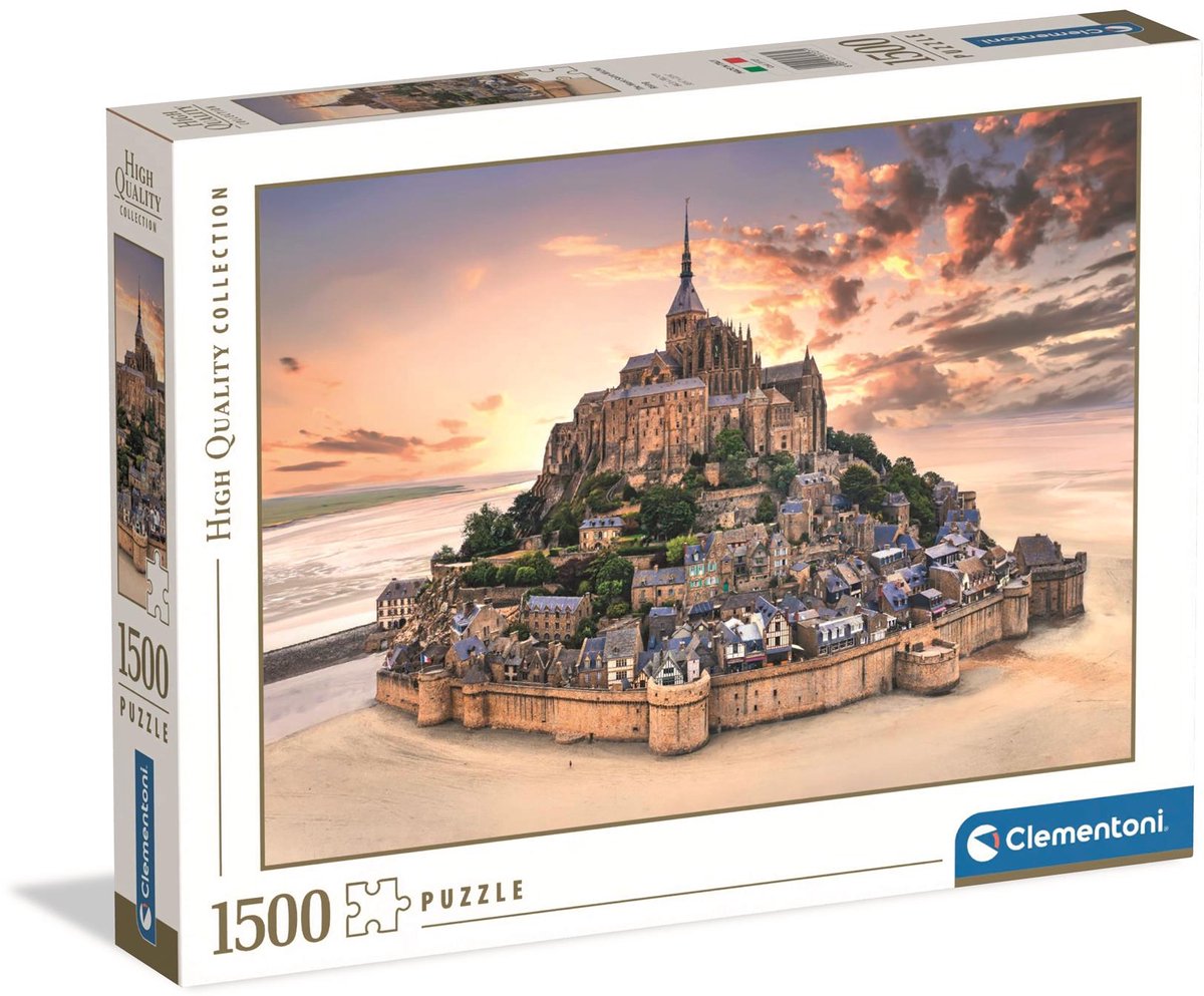 Rompecabezas Clementoni Mont Saint-Michel, 1500st.