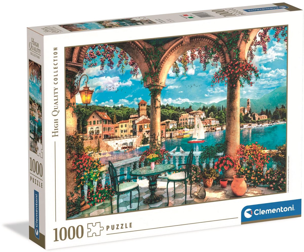 Clementoni Jigsaw Puzzle Artworks Vista del lago de Como, 1000.