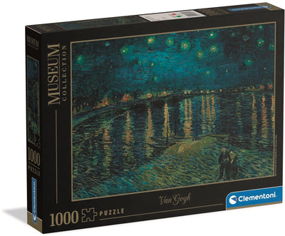 Clementoni Jigsaw Puzzle Artworks Star Night sobre The Rhône, 1000.