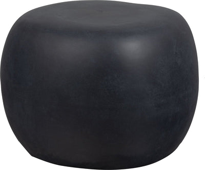 Vtwonen pebble bijzettafel - fiberclay - betonlook - antraciet - 35x50x50 cm