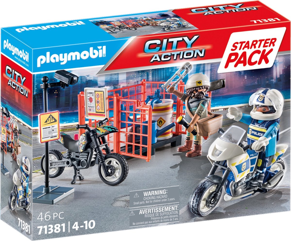 Playmobil City Action Starterpack Police 71381