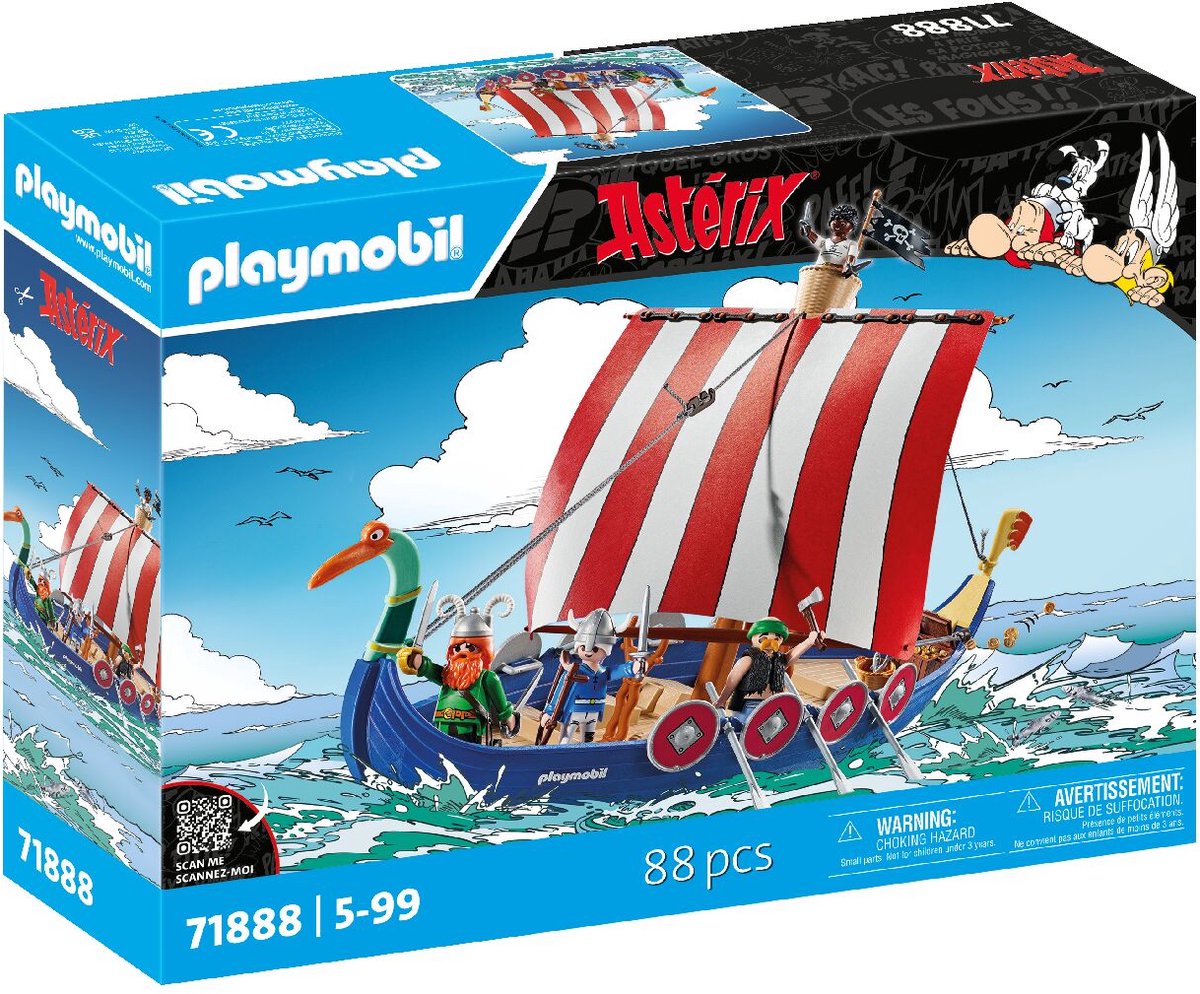 Playmobil Astérix Astérix: Barco Pirata 71888