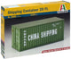 Kit de construcción de maquetas de barcos Italeri - 3888 Contenedor de envío de plástico de 20 pies - 1:24 - fabricación de modelos