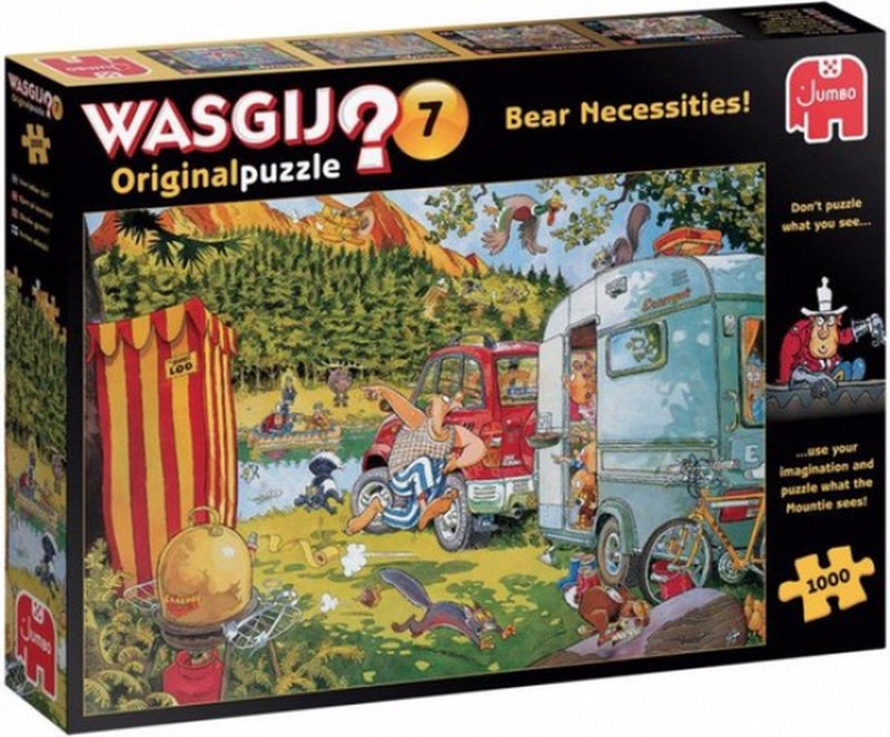 Jumbo Wasgij Original 7 - necessità dell'orso - puzzle da 1000 pezzi