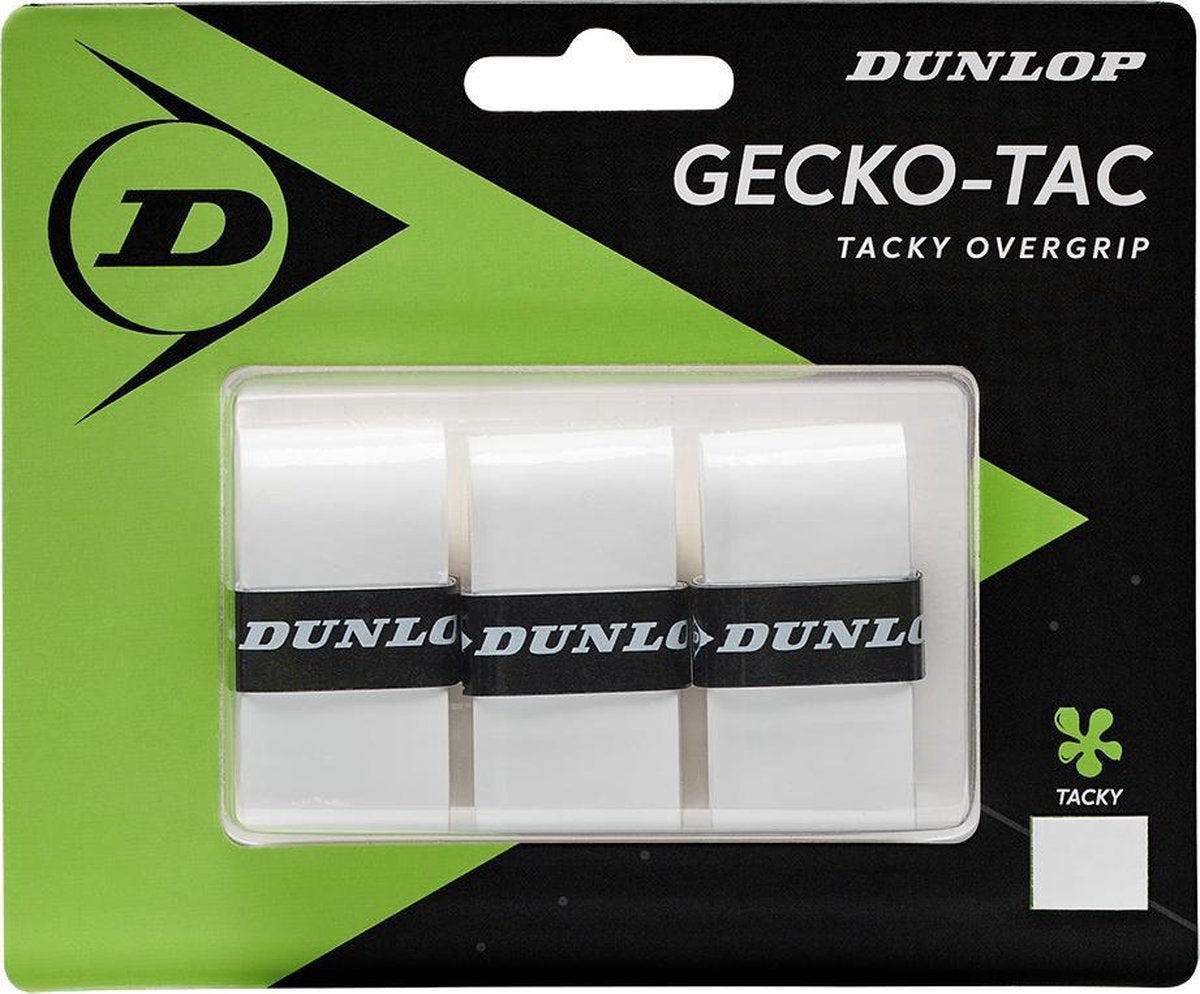 Dunlop - grip - gecko-tac ogrip - blanco - 12bl