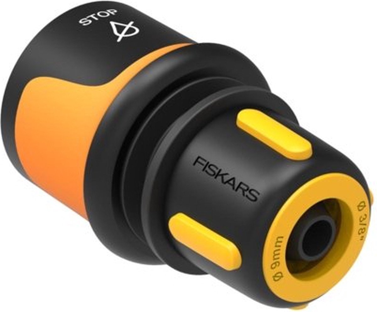 Fiskars - acoplamiento de manguera de jardín - 9mm