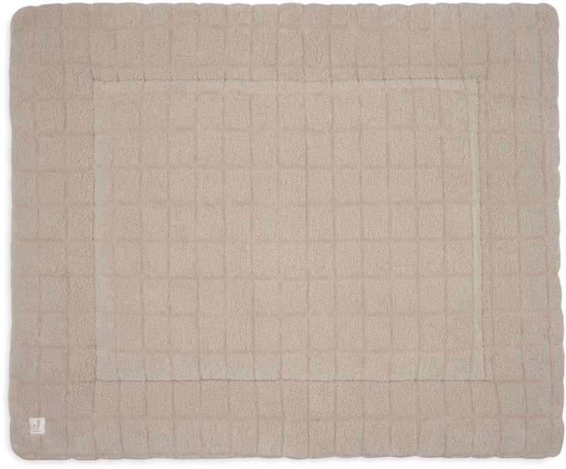 Jollein boxkleed baby - 75x95cm - box teddy - polyester - warm sand