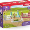 Accessori per cavalli Schleich per il percorso ad ostacoli 42612