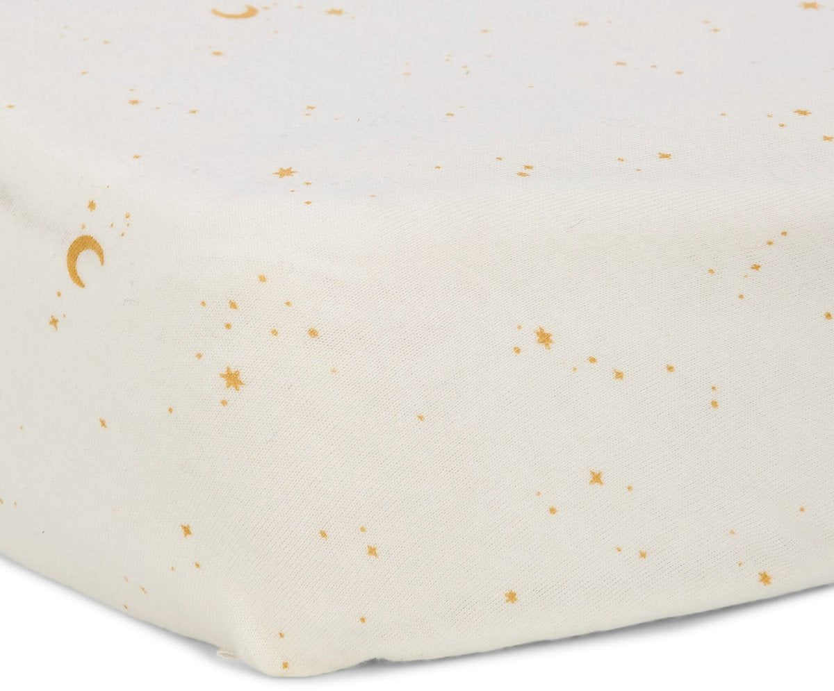 Lenzuolo con angoli per culla olandese - bianco - neonati naturali - piccola oca