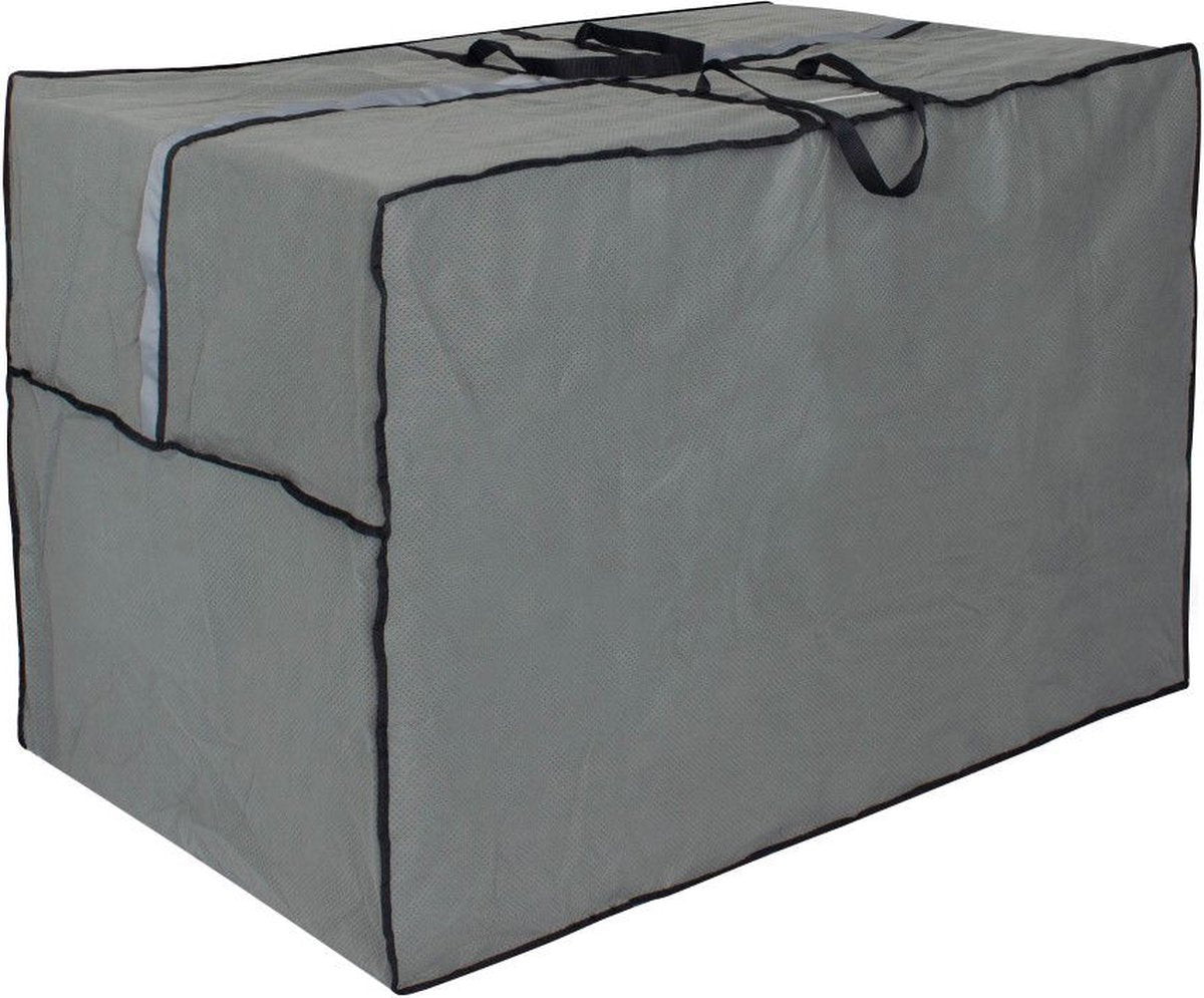 Copertura impermeabile Eurotrail per cuscini per mobili da giardino, cantonic 90x90x60cm, grigio