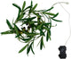 Arti casa lichtslinger olijftak met 20 led - timer - warm wit - 2 m snoer - ip44 spatwaterdicht