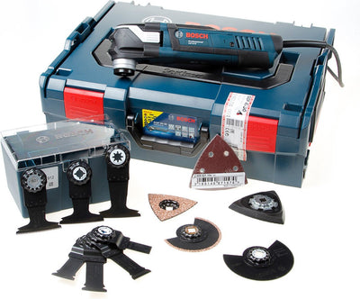 Bosch blue gop 40-30 multi-tool 400w in l-boxx + accessories - 0601231001