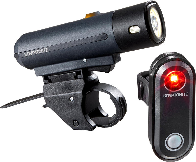 Luces de bicicleta Kryptonite boulevard f-150 avenue r-30 led usb