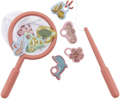 Little Dutch bath toy fishing game - pink