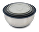 Joseph Joseph - Nest Prep Store 4 bandejas de almacenamiento con tapas - acero inoxidable - plateado -