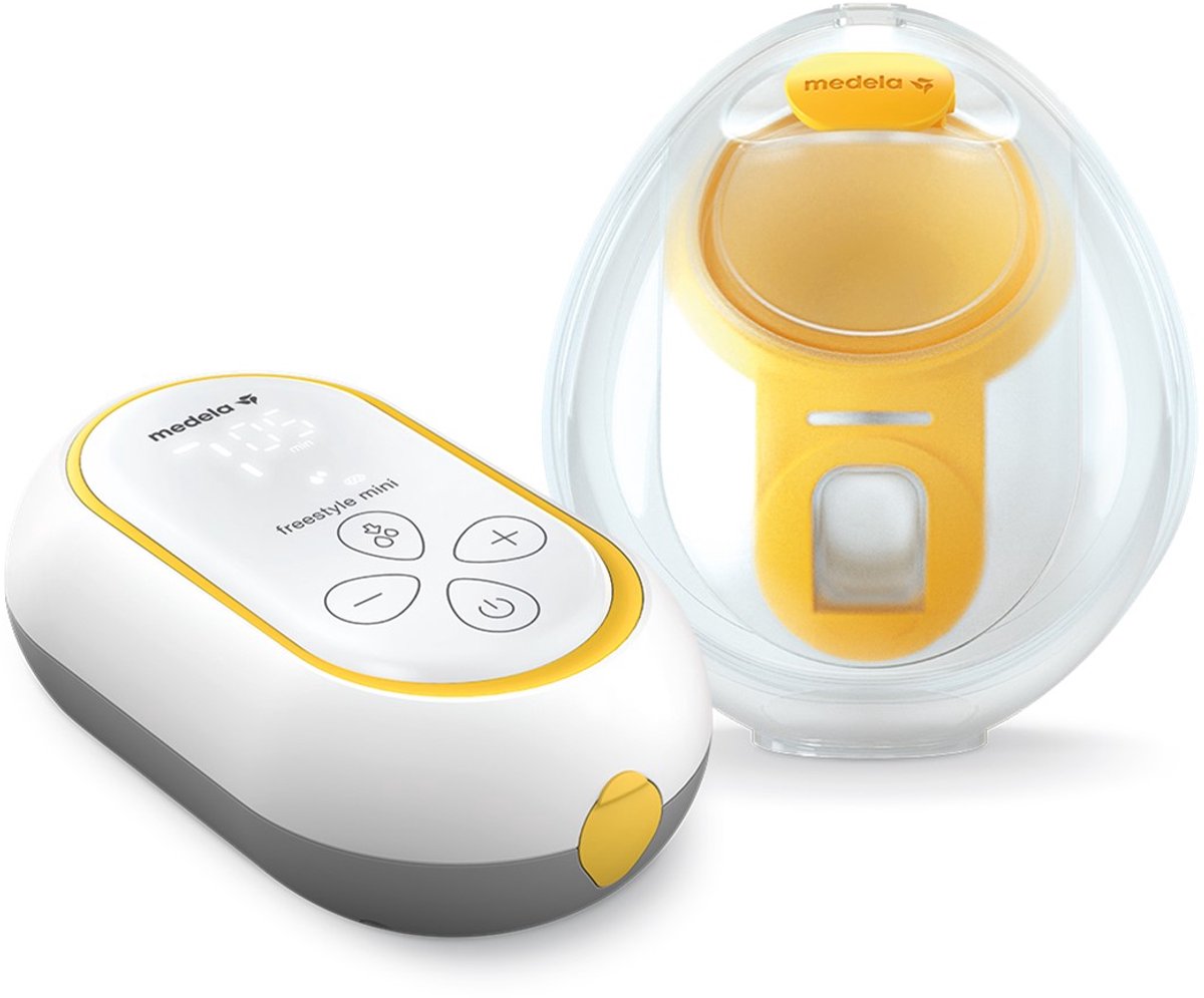 Medela freestyle mini hands-free - enkele elektrische borstkolf - draagbaar - handsfree cups - oplaadbare accu