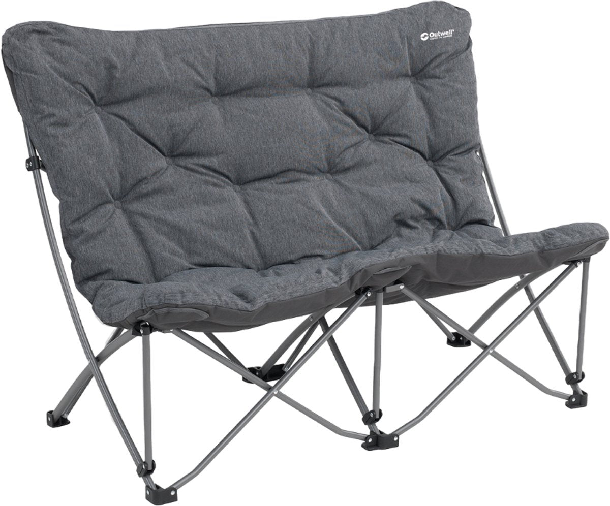 Outwell fremont lake bank - camping stoel opvouwbaar - gepoedercoat stalen frame