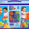 Mega Bloks Basores de construcción de bolsas de construcción más grandes, 150dlg.