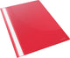 Esselte vivida a4 snelhechtmappen - 25 stuks - rood - voor thuiswerken - ideaal voor thuiskantoor