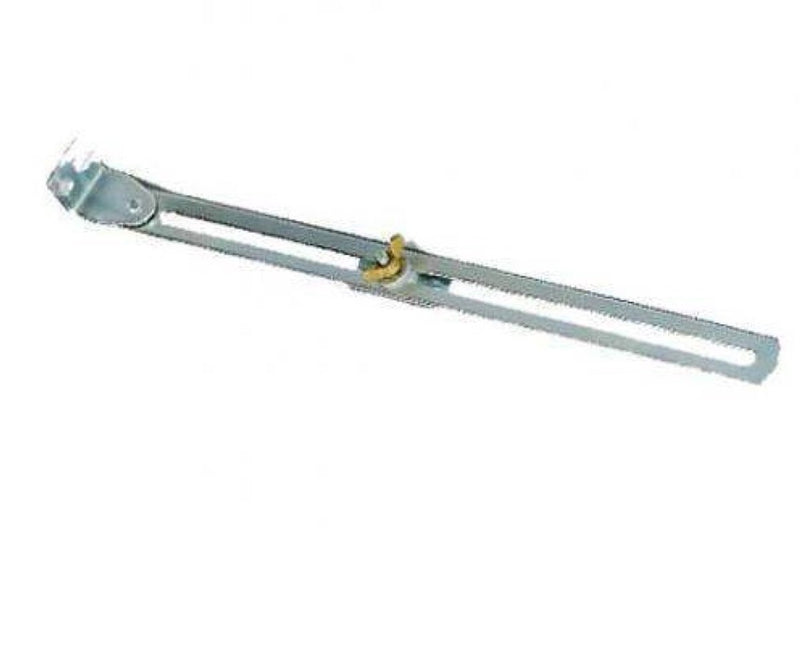 Tijeras para ventanas Starx con tuerca de mariposa - galvanizadas - 300 mm