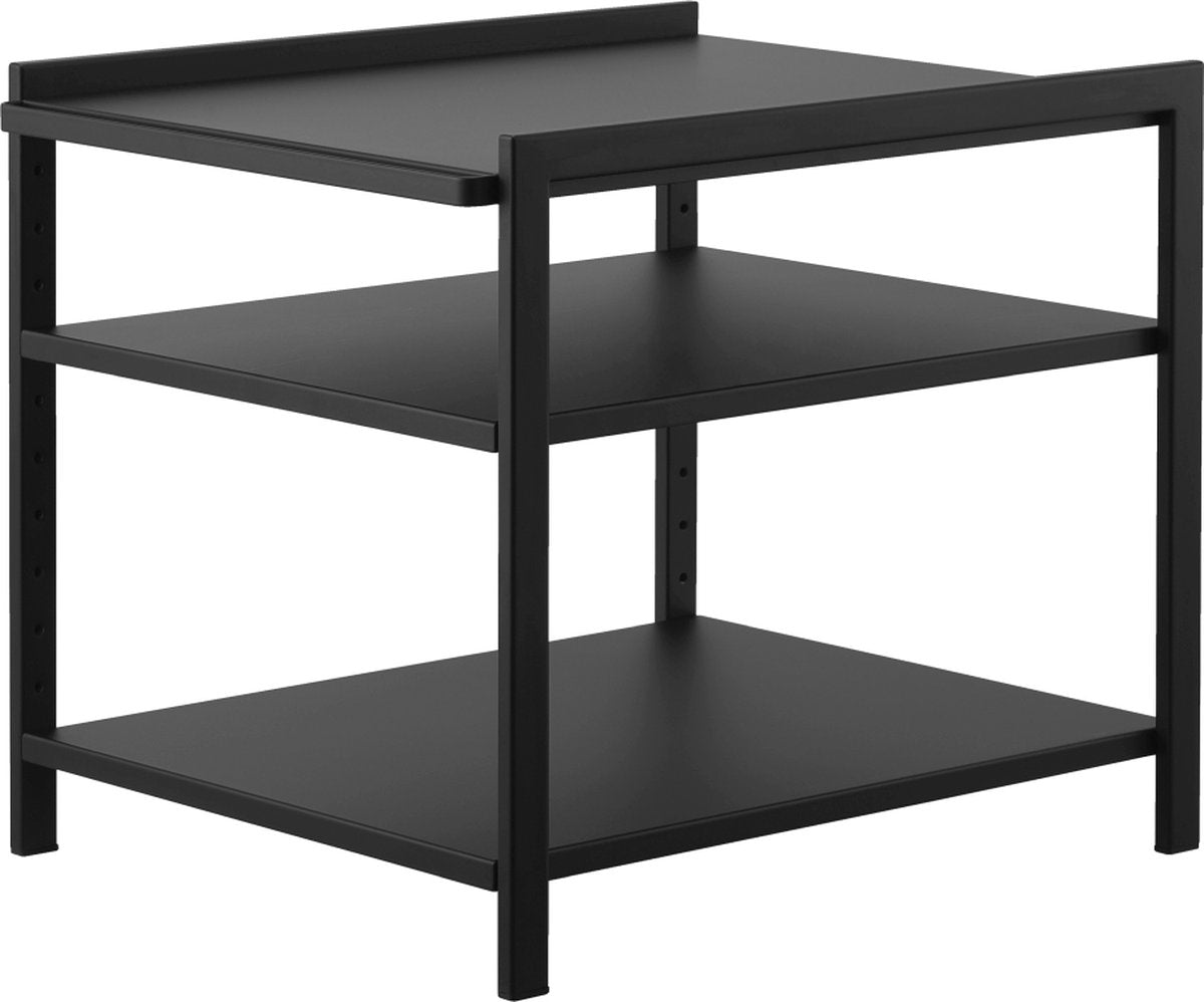 Organizer per mobile da cucina Yamazaki - 3 livelli - torre - nero