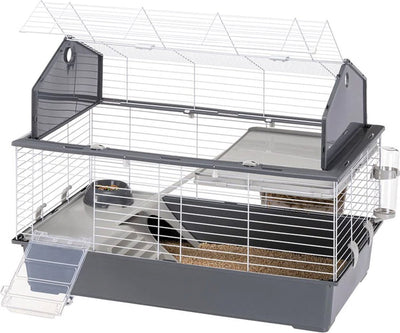 Ferplast barn 100 - rodent cage - gray - 96 x 57 x 73 cm