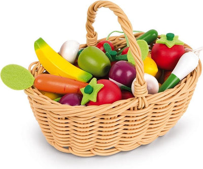 Janod - in cucina - cesto di frutta - 24 frutta e verdura