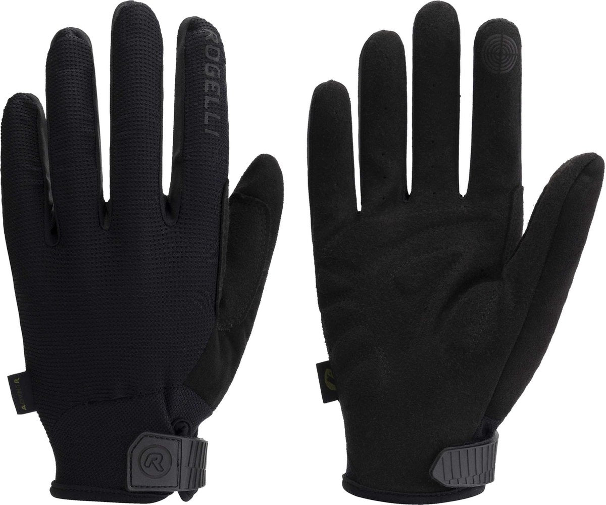 Rogelli advntr cycling gloves men - black - xl