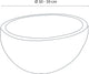 Lavabo Differnz nusa - piedra de río - ã˜ 30-39 cm