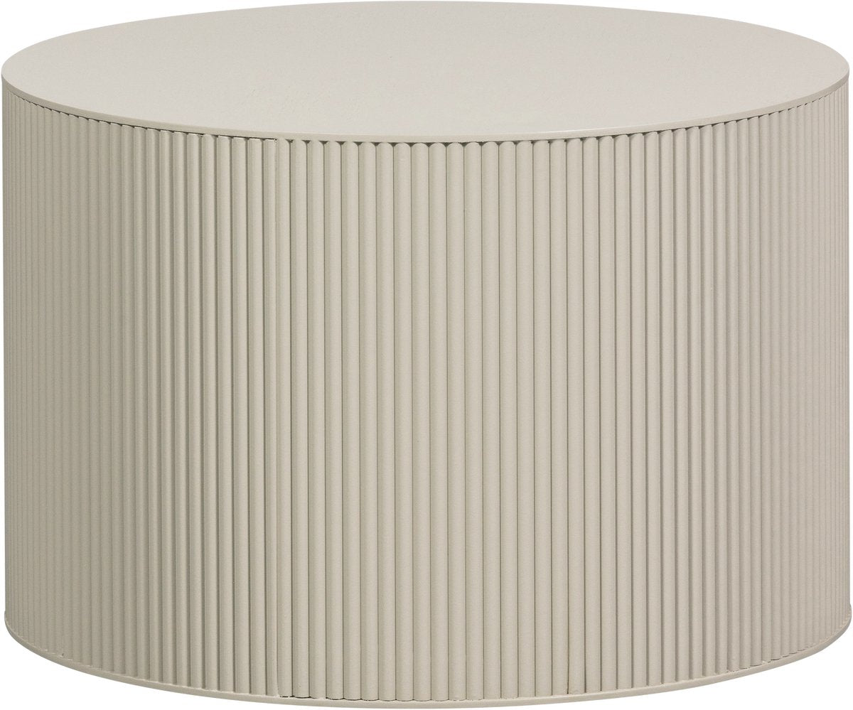 Woood sanne bijzettafel - mdf - antique beige - 40x60x60