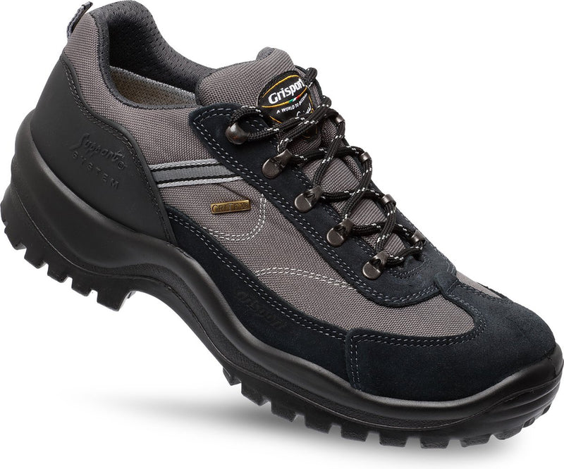 Grisport torino low wandelschoenen unisex - grey black - maat 42
