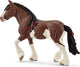 Mondo della fattoria Schleich - cavalla Clydesdale - personaggio da gioco - giocattoli per bambini e bambine - da 3 a 8 anni - 13809