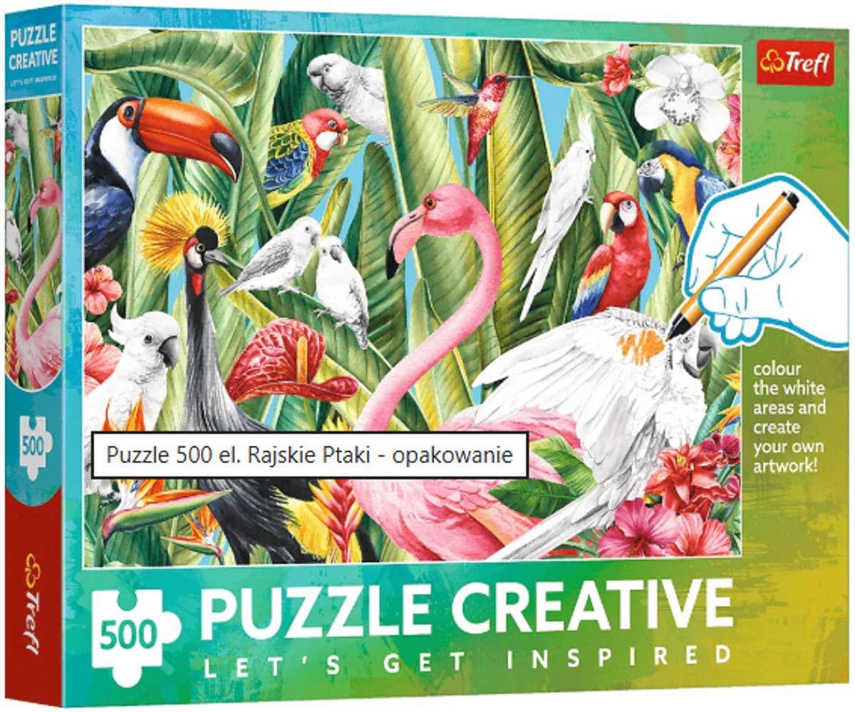 Trefl 37564, 500 pieza(s), animales